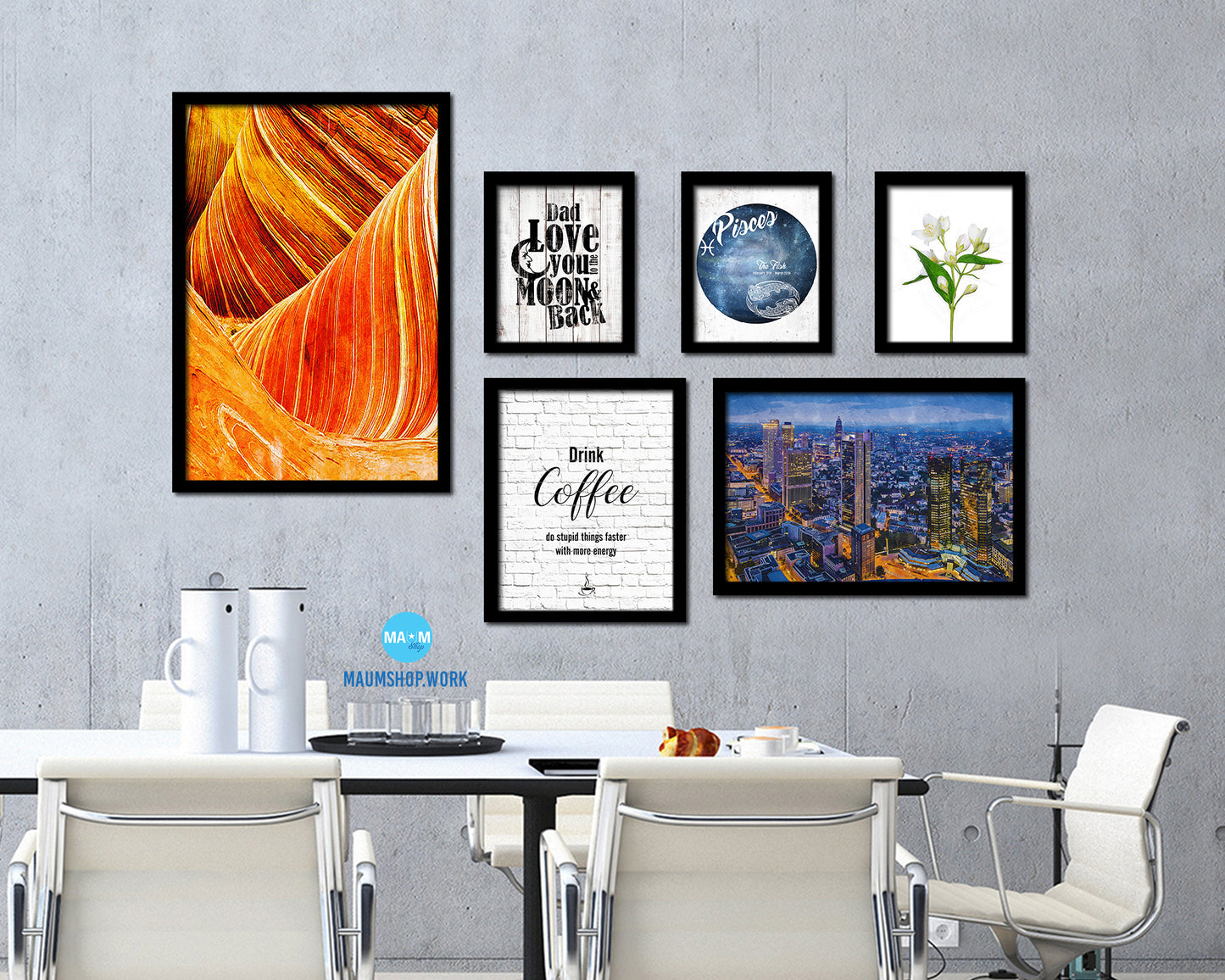 Financial Center, Cityscape Frankfurt, Europe, Germany, Landmark