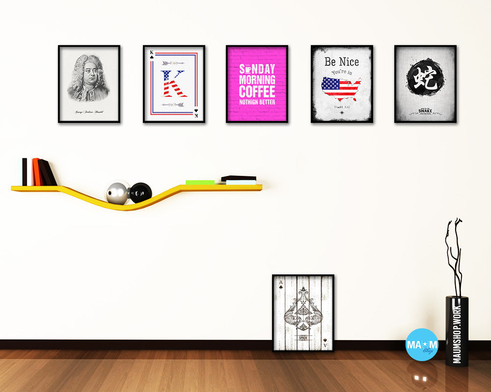 Sunday morning coffee nothing better Quotes Framed Print Home Decor Wall Art Gifts