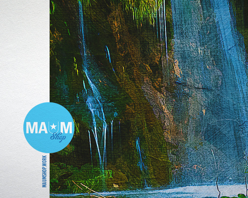 Wooden Path View in the Plitvice Lakes National Park Croatia Europe Landscape Painting Print Art