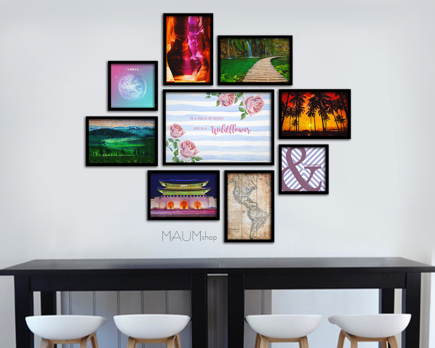 I'm so glad you picked me Quote Framed Print Wall Decor Art Gifts