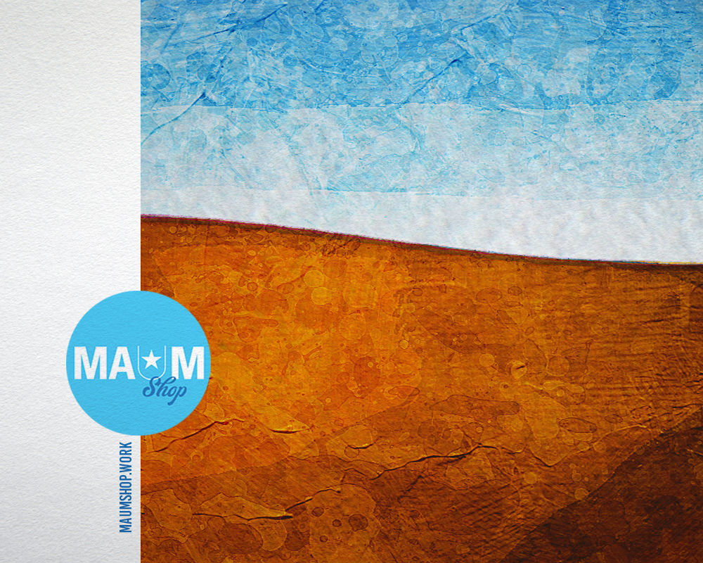 Barley Paddy Field Artwork Painting Print Art Frame Home Wall Decor Gifts