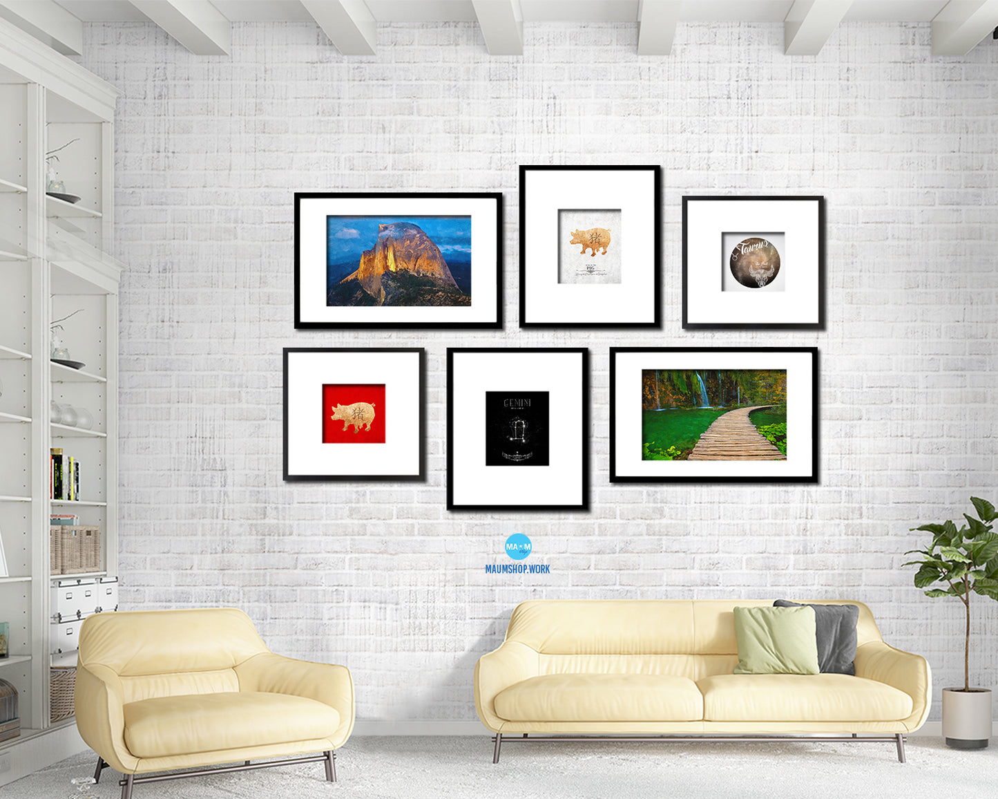 Taurus Astrology Prediction Yearly Horoscope Wood Framed Print Wall Art Decor Gifts