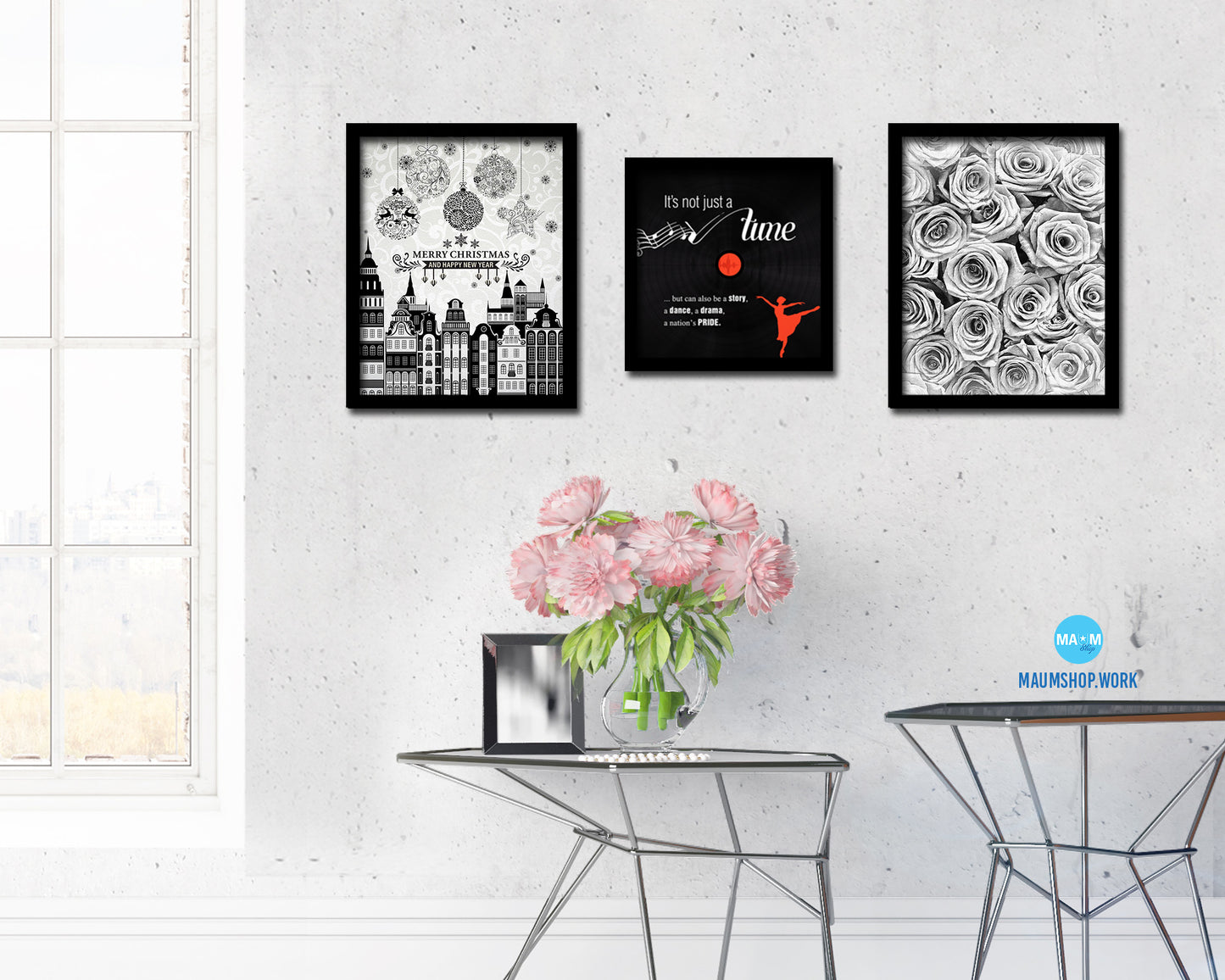 It's not just a tune Modern Music Quote Framed Print Wall Decor Art Gifts