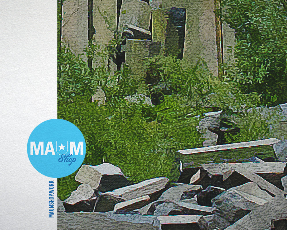 Devil's Postpile National Monument Landscape Painting Print Art Frame Home Wall Decor Gifts