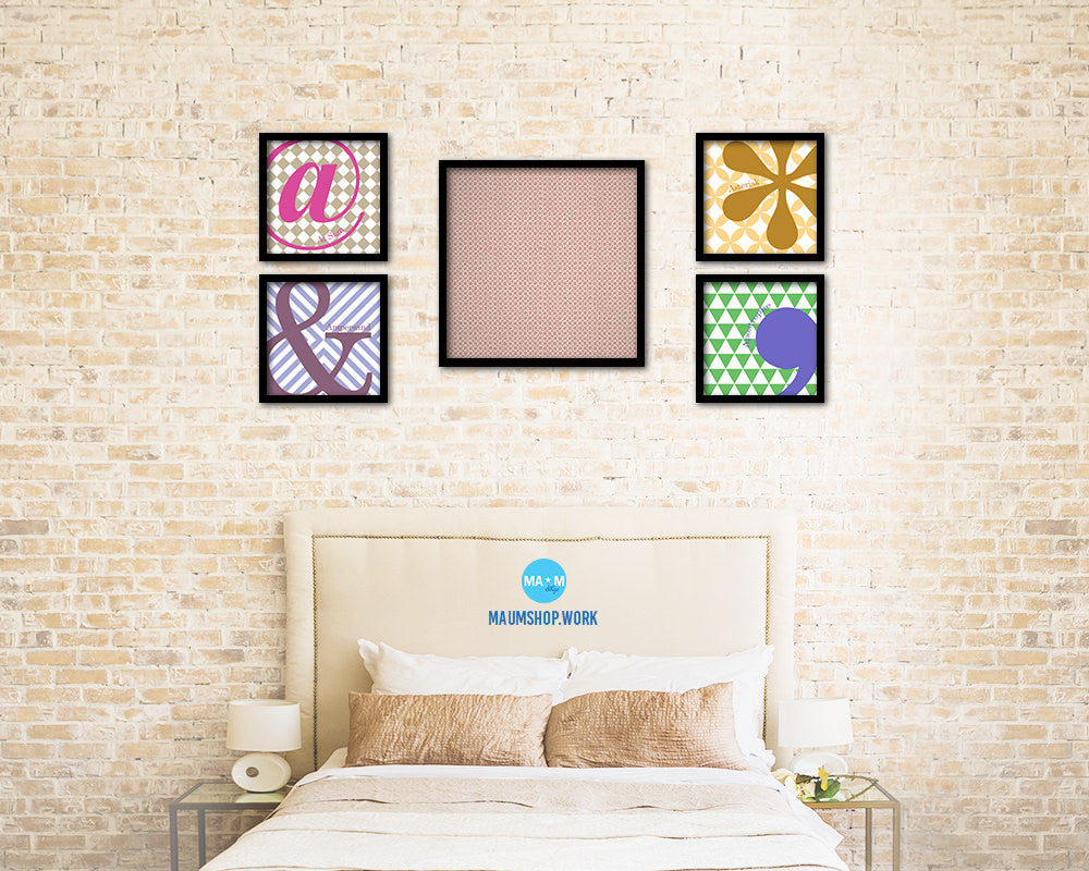Abstract Painting Artwork Wood Frame Gifts Modern Wall Decor Art Prints