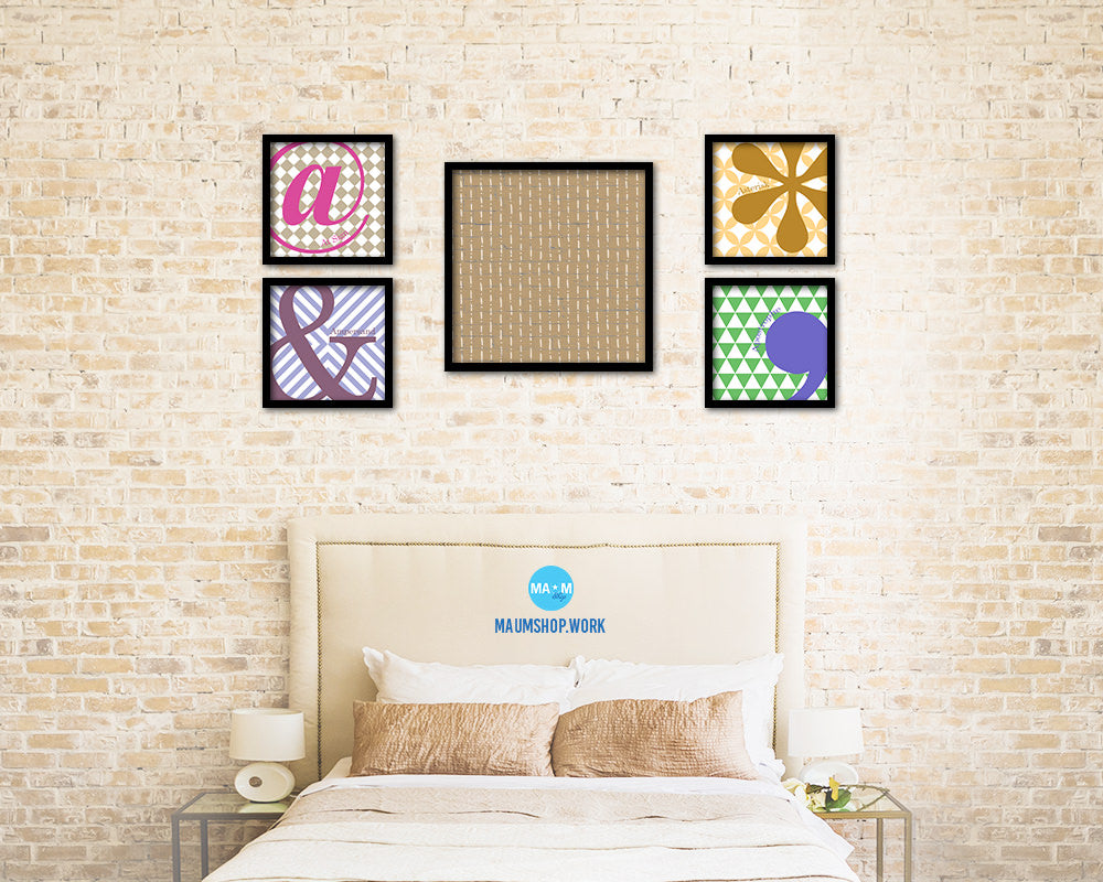 Abstract Painting Artwork Wood Frame Gifts Modern Wall Decor Art Prints