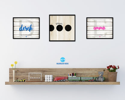 Ellipsis Punctuation Symbol Framed Print Home Decor Wall Art Teacher Gifts