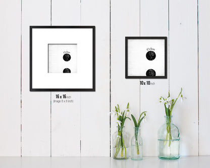 Colon Punctuation Symbol Framed Print Home Decor Wall Art Teacher Gifts