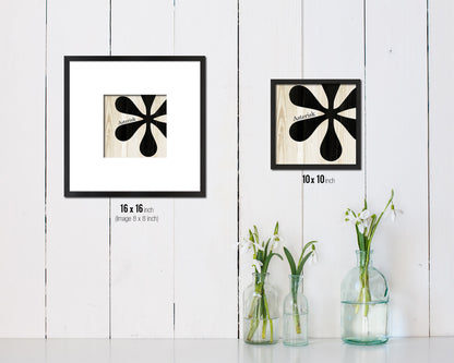 Asterisk Punctuation Symbol Framed Print Home Decor Wall Art Teacher Gifts