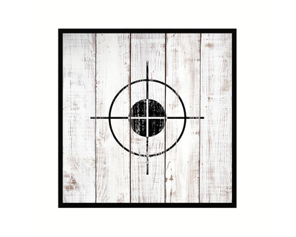 Aim Punctuation Symbol Framed Print Home Decor Wall Art Teacher Gifts