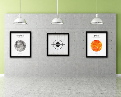 Aim Punctuation Symbol Framed Print Home Decor Wall Art Teacher Gifts