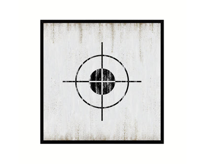 Aim Punctuation Symbol Framed Print Home Decor Wall Art Teacher Gifts