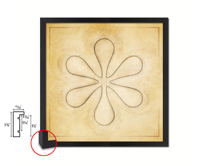 Asterisk Punctuation Symbol Framed Print Home Decor Wall Art Teacher Gifts