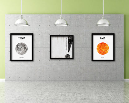 Exclamation Punctuation Symbol Framed Print Home Decor Wall Art Teacher Gifts