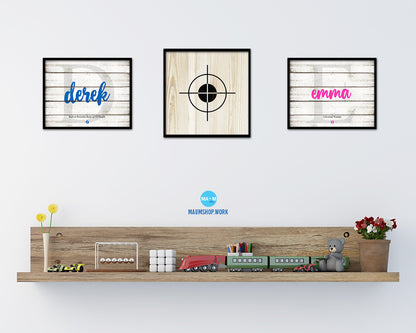 Aim Punctuation Symbol Framed Print Home Decor Wall Art Teacher Gifts