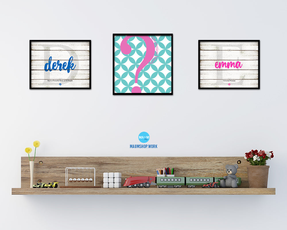 Quotation Mark Punctuation Symbol Framed Print Home Decor Wall Art Teacher Gifts