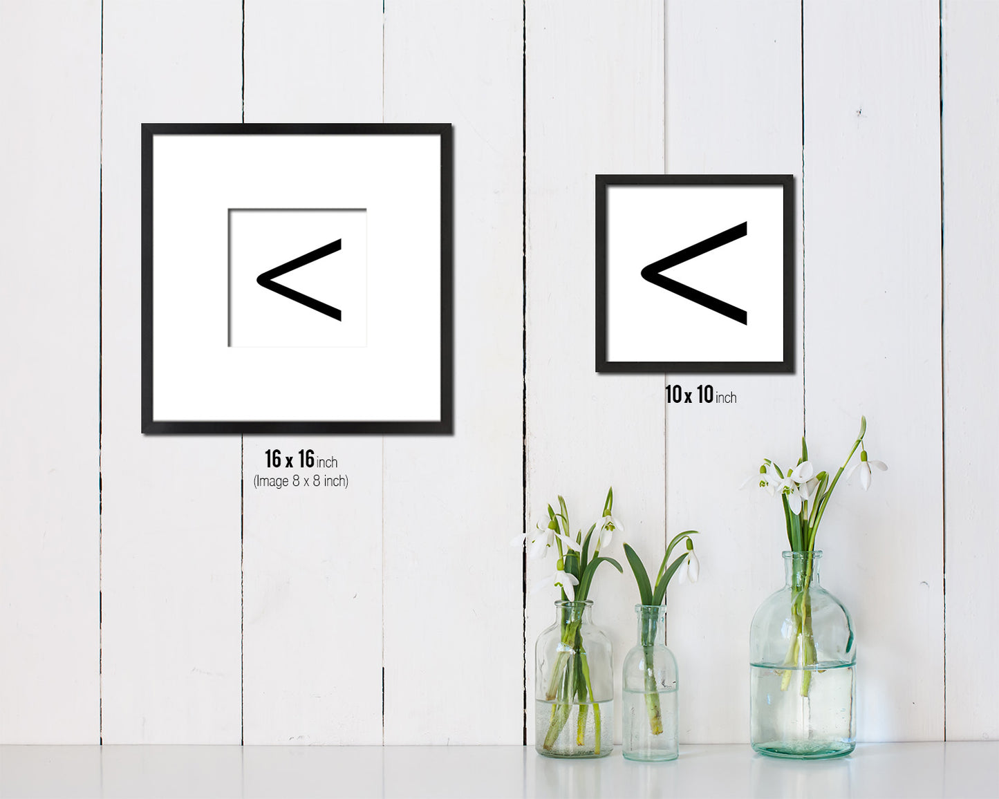 Angle Brackets Open Punctuation Symbol Framed Print Home Decor Wall Art Teacher Gifts