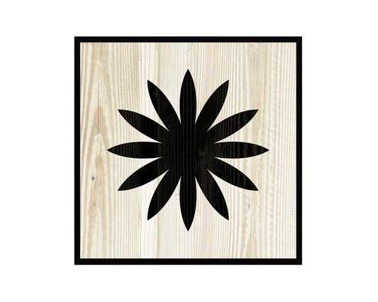 Leave Punctuation Symbol Framed Print Home Decor Wall Art Teacher Gifts