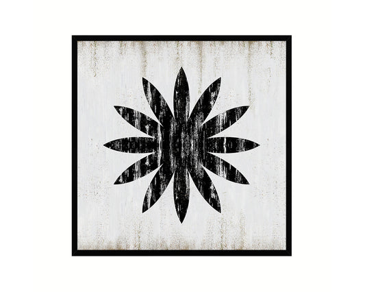 Leave Punctuation Symbol Framed Print Home Decor Wall Art Teacher Gifts