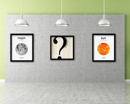 Quotation Mark Punctuation Symbol Framed Print Home Decor Wall Art Teacher Gifts