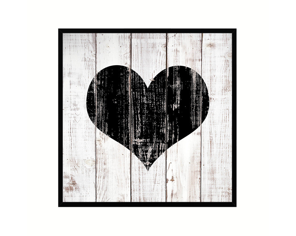 Heart Punctuation Symbol Framed Print Home Decor Wall Art Teacher Gifts