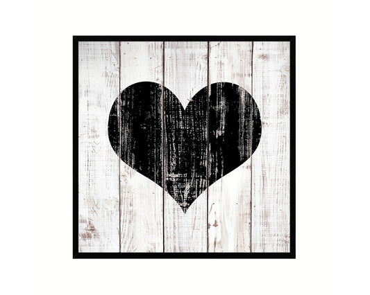Heart Punctuation Symbol Framed Print Home Decor Wall Art Teacher Gifts