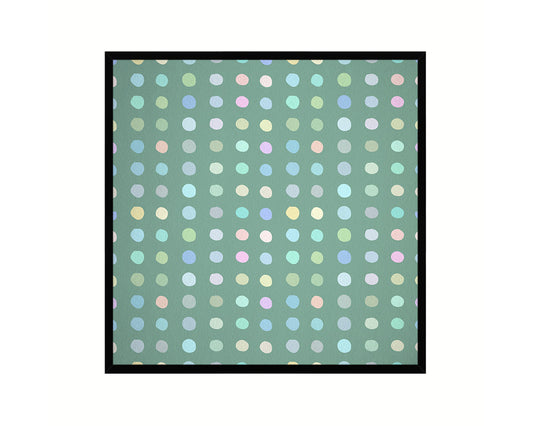 Abstract Green Artwork Wood Frame Gifts Modern Wall Decor Art Prints