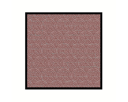 Abstract Brown Artwork Wood Frame Gifts Modern Wall Decor Art Prints