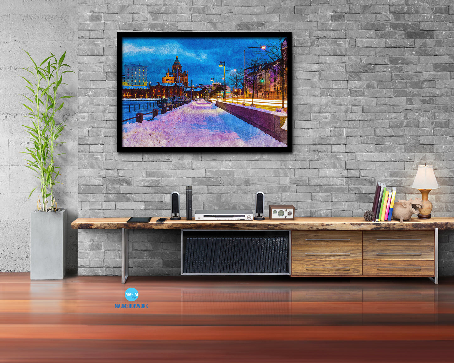 Helsinki, Old Town, Winter Snow, Europe, Finland, Landmark