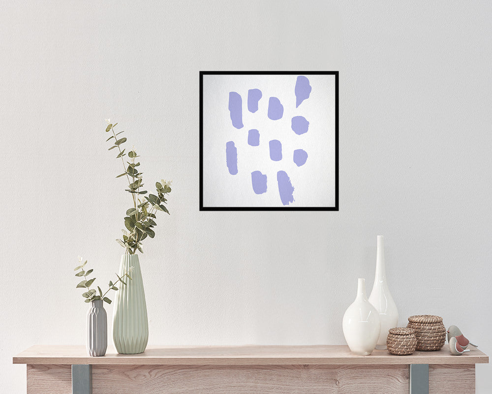 Brush Object Abstract Artwork Wood Frame Gifts Modern Wall Decor Art Prints