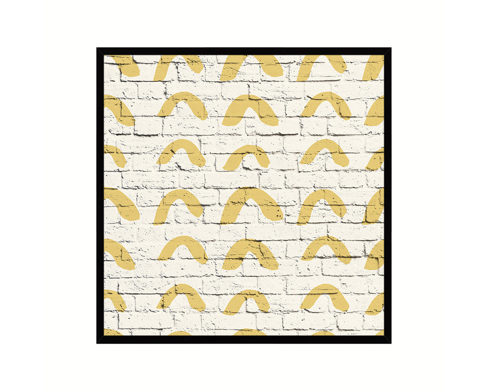 Shape Abstract Artwork Wood Frame Gifts Modern Wall Decor Art Prints