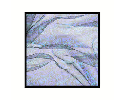 Abstract Purple Artwork Wood Frame Gifts Modern Wall Decor Art Prints