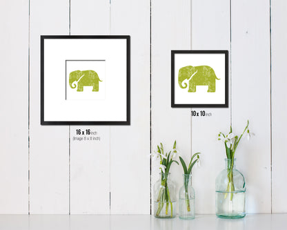 Elephant Animal Nursery Room Fine Art Paper Prints Home Decor Wall Art Gifts