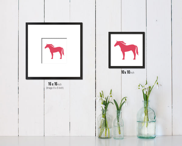 Horse Animal Nursery Room Fine Art Paper Prints Home Decor Wall Art Gifts