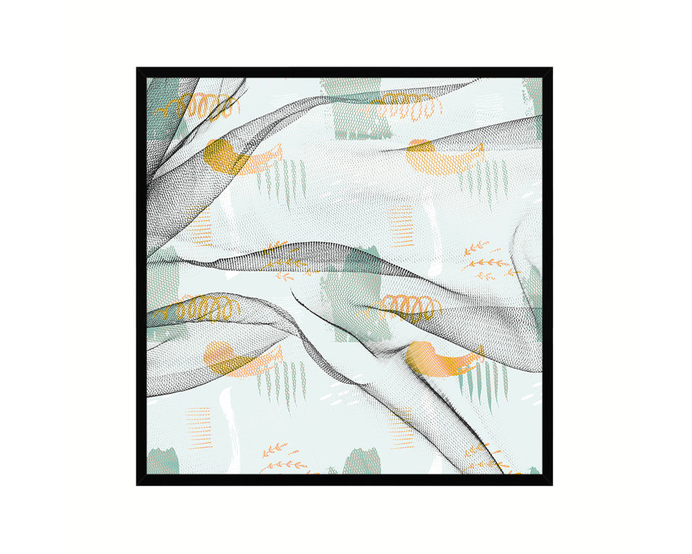 Abstract Painting Artwork Wood Frame Gifts Modern Wall Decor Art Prints