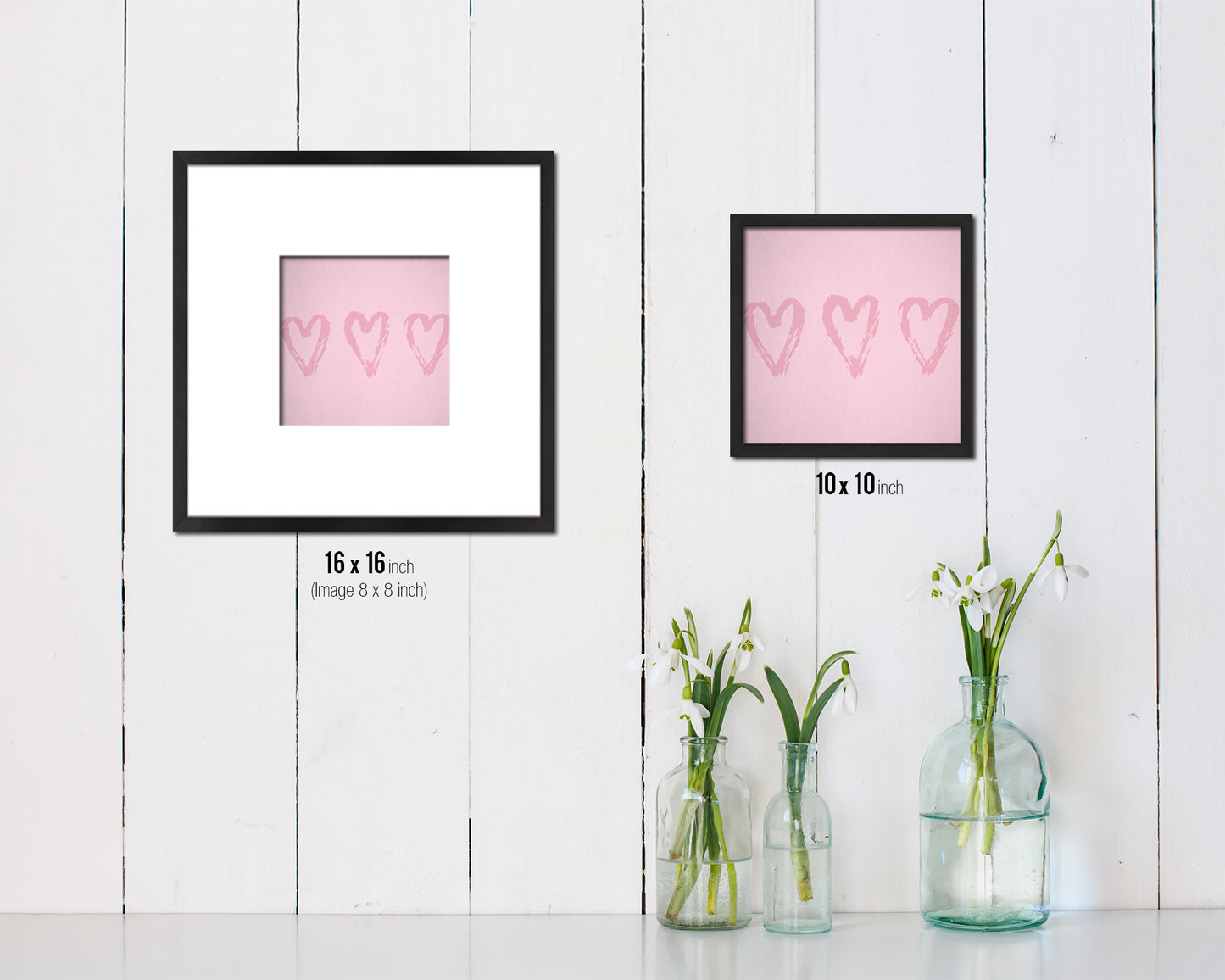 Brush Object Abstract Artwork Wood Frame Gifts Modern Wall Decor Art Prints