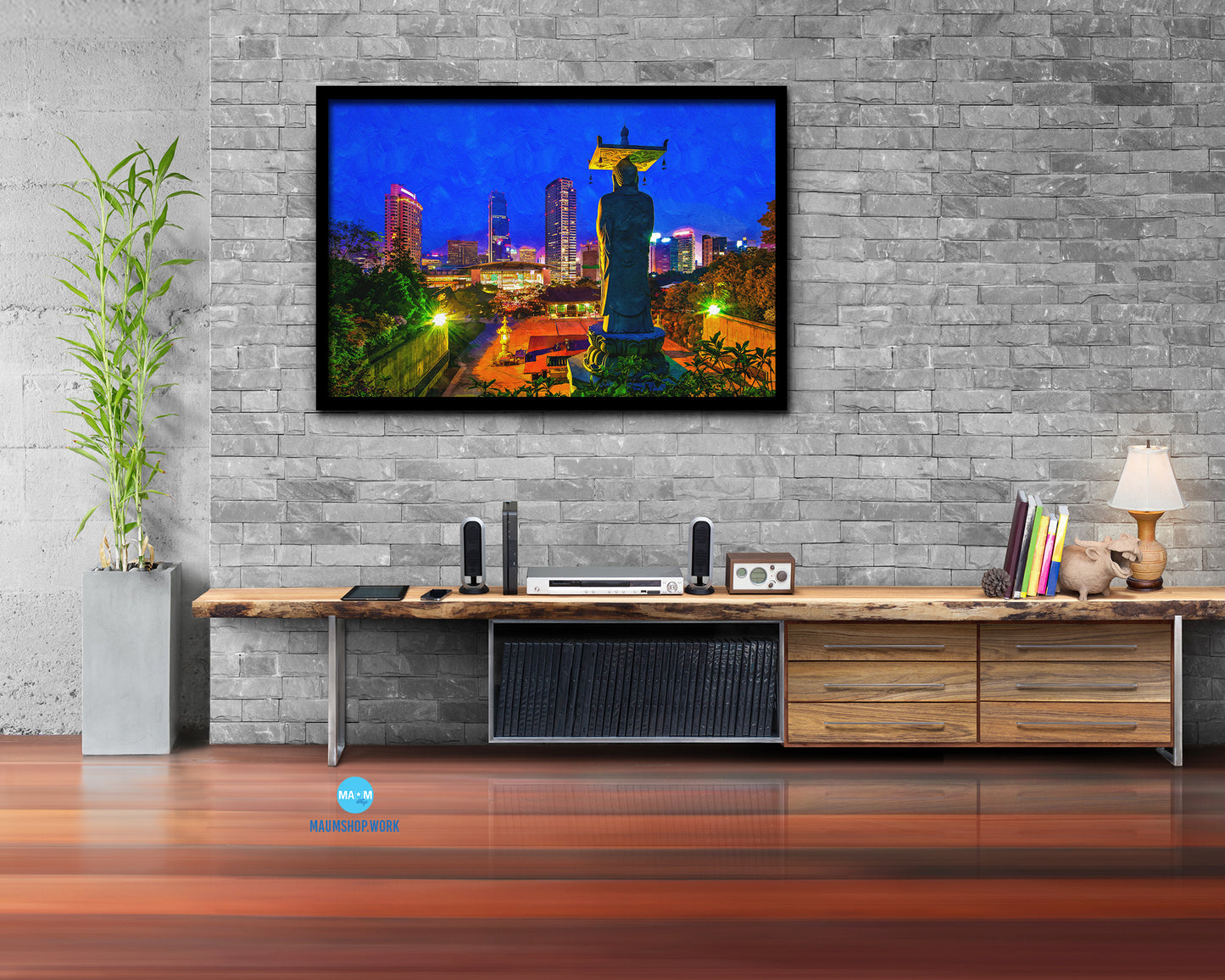 Buddhist Temple Bongeunsa Temple, Seoul, Asia, Korea, Landmark