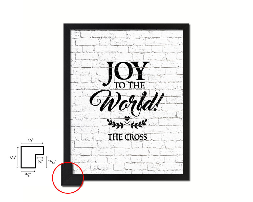 Joy to the world the coopers Quote Framed Print Home Decor Wall Art Gifts