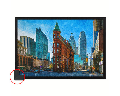 Gooderham or Flatiron Building, Toronto, Ontario, North America, Canada, Landmark
