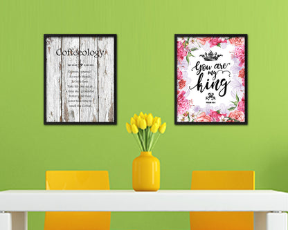 Coffeeology espresso yourself so many blends Quote Framed Artwork Print Wall Decor Art Gifts