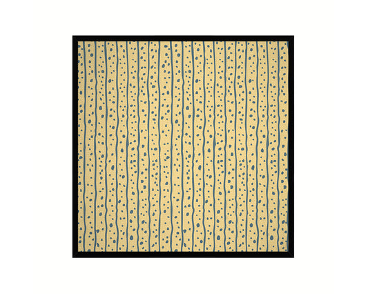 Abstract Yellow Artwork Wood Frame Gifts Modern Wall Decor Art Prints