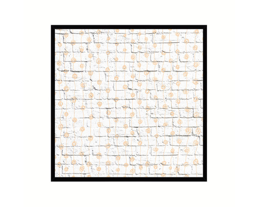 Geometric Abstract Artwork Wood Frame Gifts Modern Wall Decor Art Prints