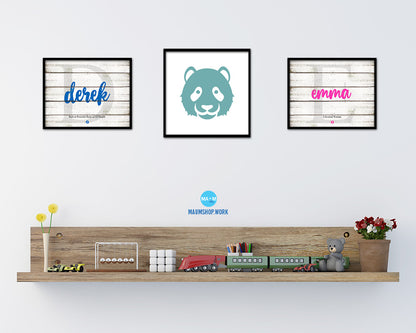 Bear Animal Nursery Room Fine Art Paper Prints Home Decor Wall Art Gifts