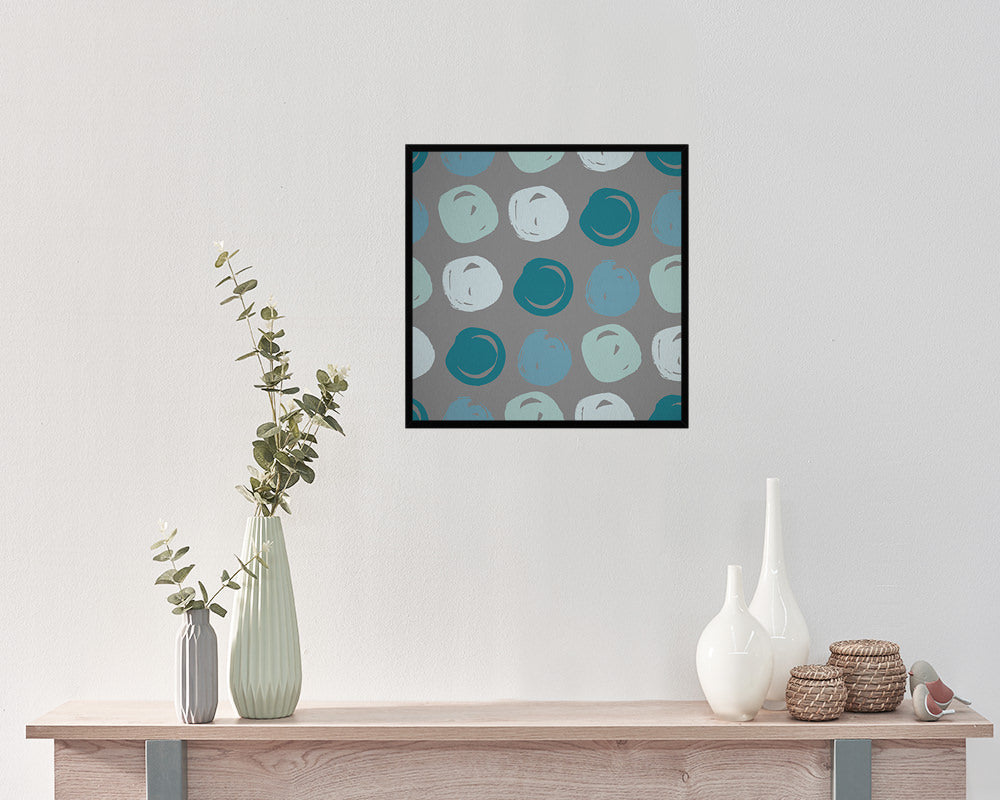 Shape Abstract Artwork Wood Frame Gifts Modern Wall Decor Art Prints