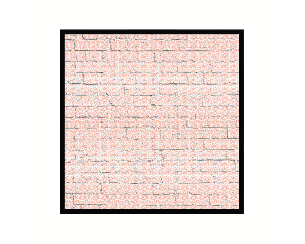 Lines Abstract Artwork Wood Frame Gifts Modern Wall Decor Art Prints