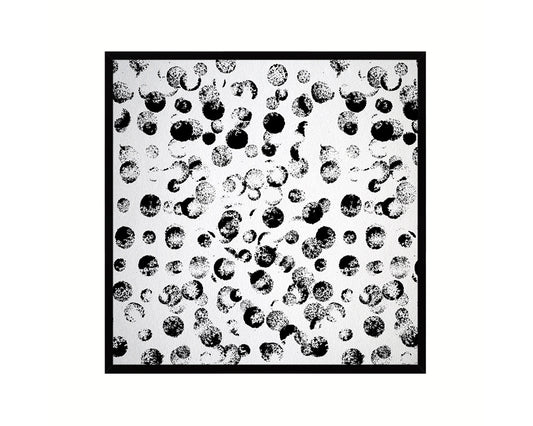 Foam Roller Abstract Artwork Wood Frame Gifts Modern Wall Decor Art Prints