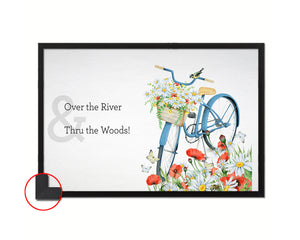 Over the river & thru the woods 46098 Framed Print Wall Decor Art Gifts