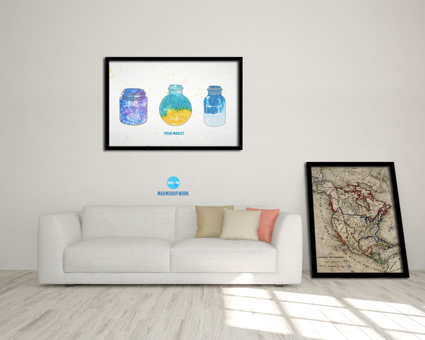Your Magic Quote Framed Print Wall Decor Art Gifts