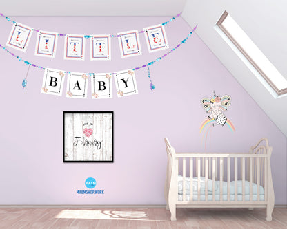 Baby Due In February Pregnancy Announcement Personalized Frame Print Wall Decor Art Gifts