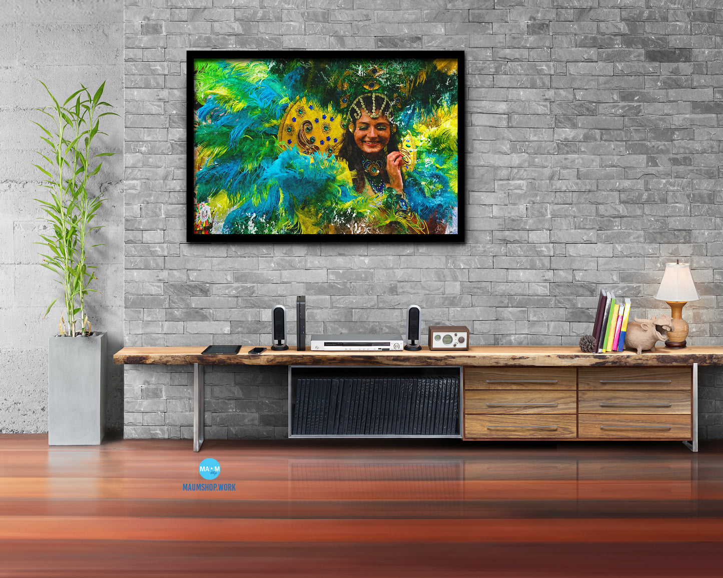 Samba Dancers, Carnival Parade-Bom Dia, Warsaw, Poland, South America, Brazil, Landmark